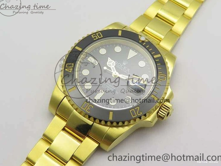 0208 Submariner TW Best Edition 116618LN Black Full YG Wrapped A SmartChoice 3565